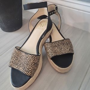 NEW Animal Print Strap Espadrilles